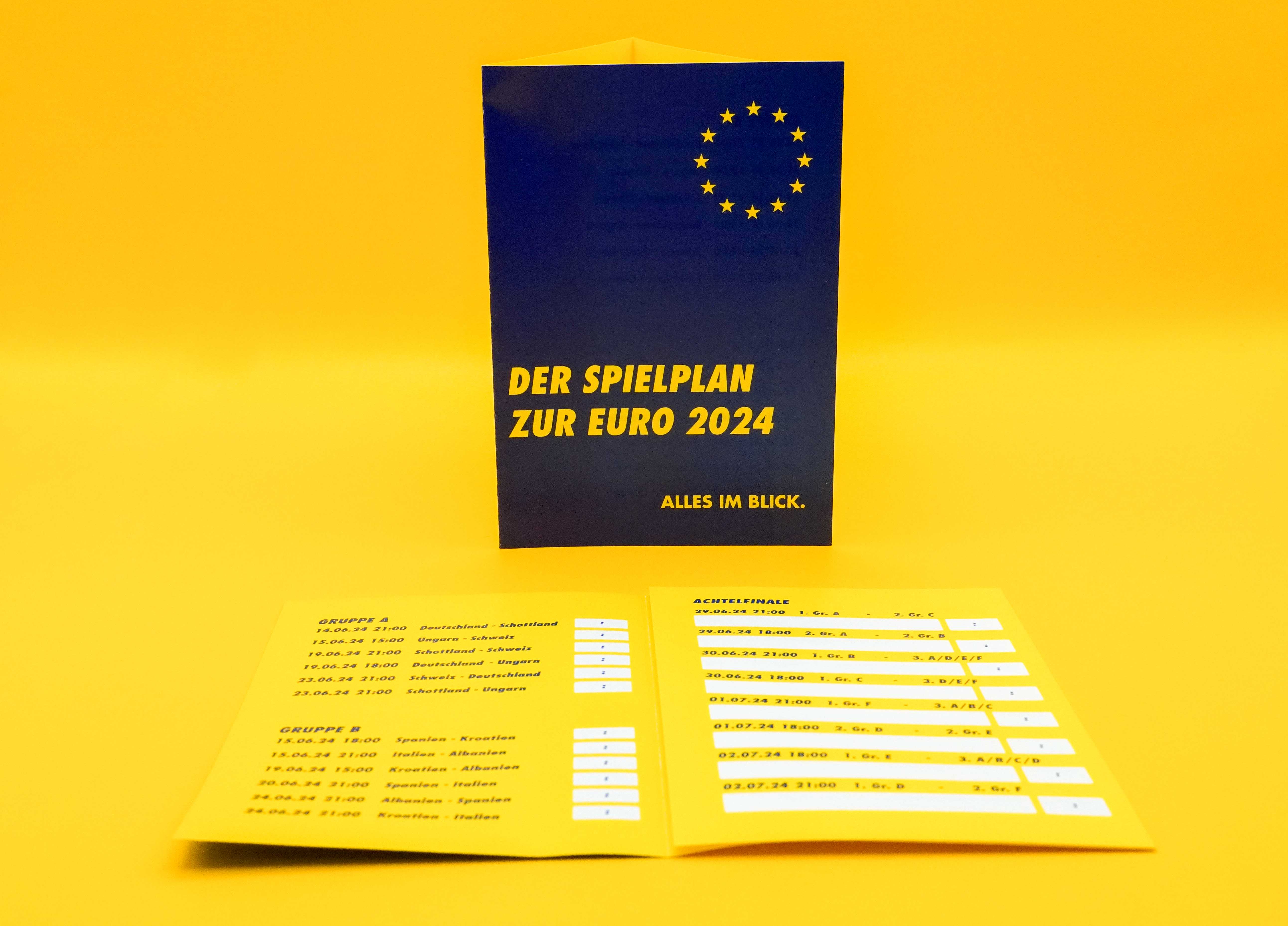 EM (EURO 2024) Taschenplaner 