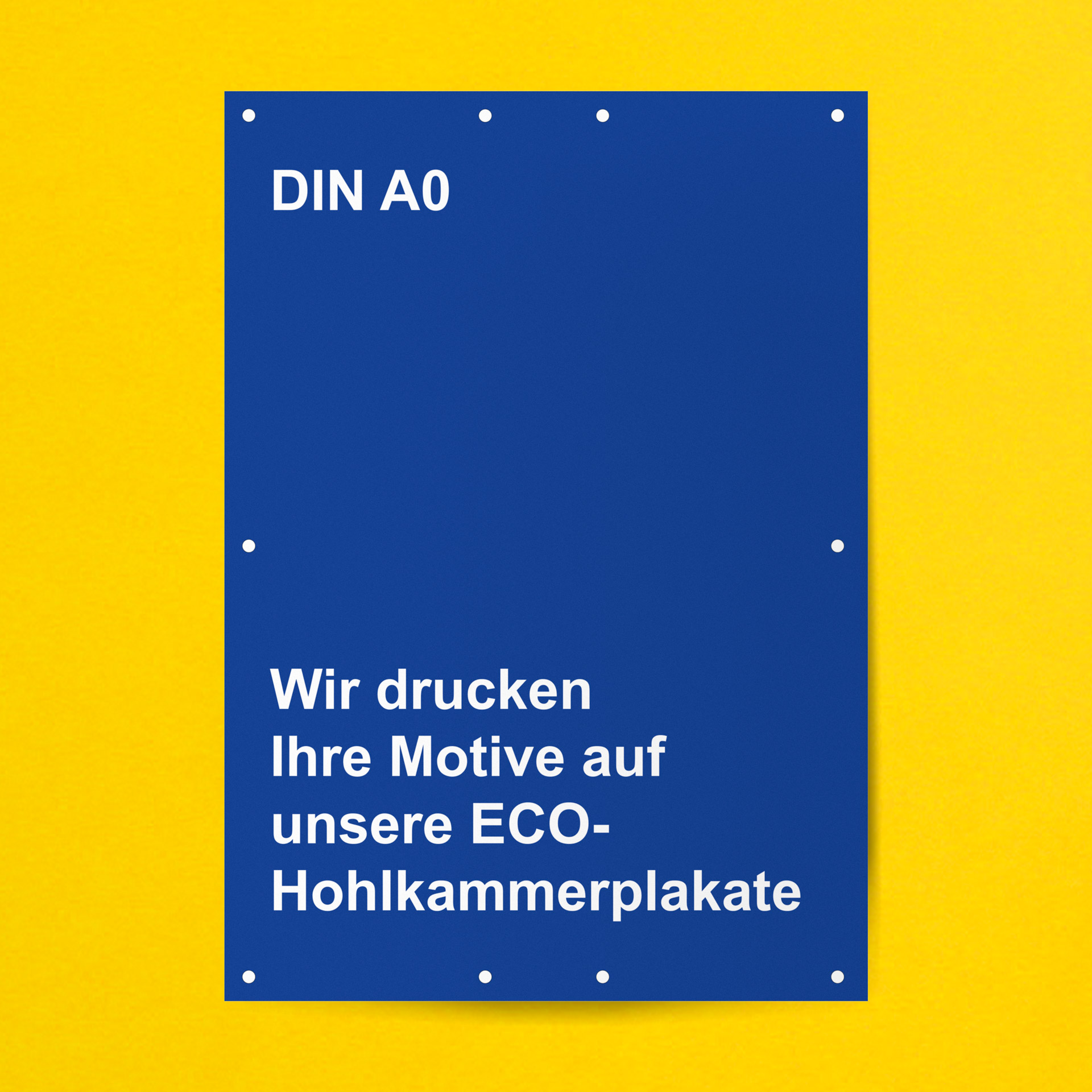 ECO-Hohlkammerplakate in A0